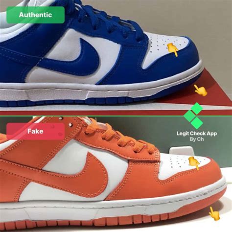 how to spot fake nike dunk low|how to check nike dunks.